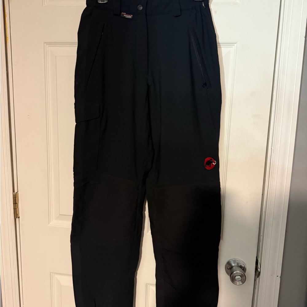 Mammut Women’s Softshell Extreme Outdoor, Hiking, Black Dryskin Cargo Pants